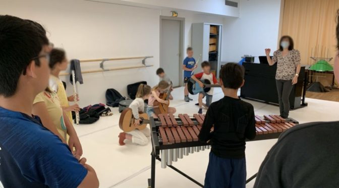 Atelier APAM à l’UEE Collège Marcel Aymé de Marsannay la Côte