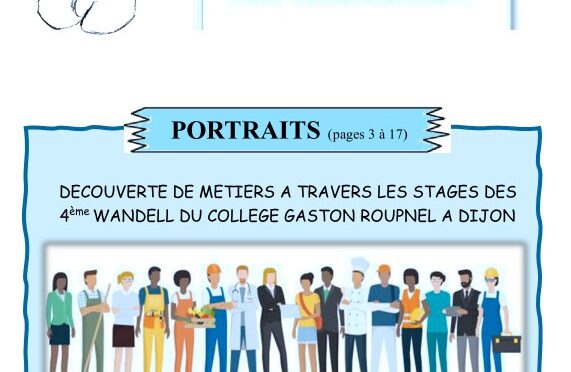 Journal des métiers SEGPA Gaston Roupnel à Dijon